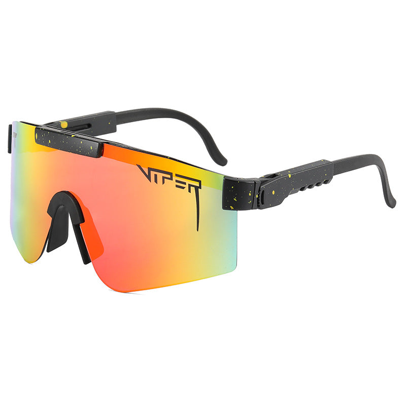Wholesale PC Large Frame Colorful Cycling Sunglasses 12PCS